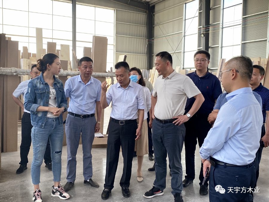 肖伟华副市长一行听取企业汇报
